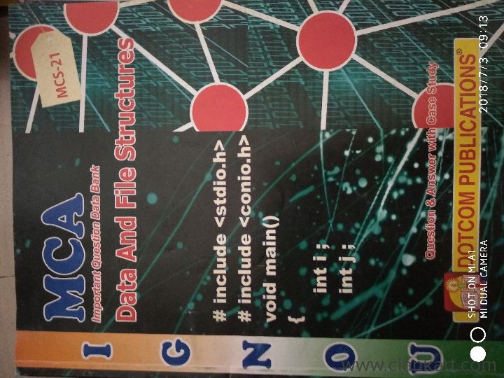 MCA IGNOU DOTCOM BOOKS