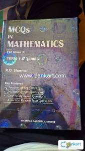 MCQ's in Mathematics class 10 RD Sharma