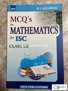 MCQS MATHEMATICS CLASS 12 ISC