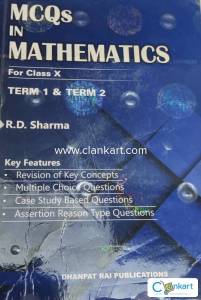 MCQs IN MATHEMATICS RD SHARMA TERM  1 AND 2 CLASS 10