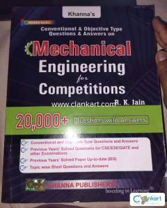 MECHANICAL ENGINEERING FOR COMPETITIONS BY RK JAIN