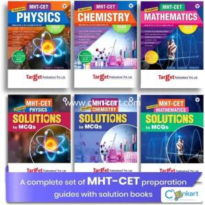 MHT-CET 2024 Triumph Physics, Chemistry And Maths (PCM) Books With Sol