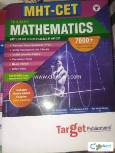 MHT-CET BIOLOGY, MATH,PHYSICS ,CHEMISTRY  for ENGINEERING and medical