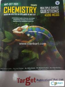 MHT-CET Chemistry book