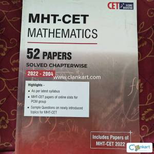 MHT-CET MATHEMATICS CLASS 12