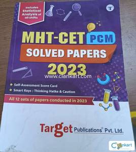 MHTCET PCM SOLVED PAPERS 2023
