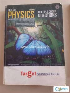 MHT-CET Physics MCQ book (Target Publication)