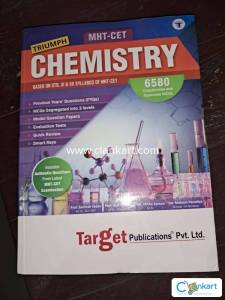 MHT-CET Triumph Chemistry book for engineering and pharmacy exam