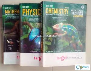 MHTCET Triumph Mathematics, Chemistry and Physics books