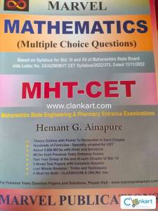 MHTCET (engineering) Mathematics Preparation Book