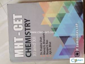 MHT CET Chemistry preparation special Book