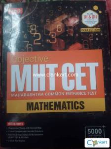 MHT CET Mathematics for class 11 and 12