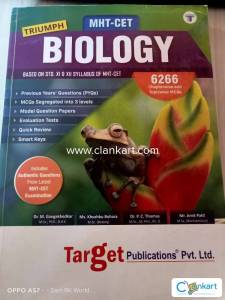 MHT CET Triumph Biology Book