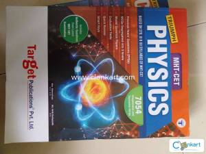 MHT CET Triumph Physics for class 11th and 12th 7054pyqs topicswise