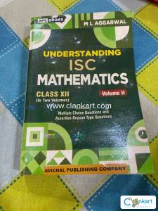 ML AGGARWAL ISC 12 MATHEMATICS