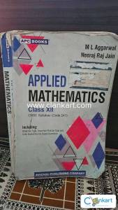 ML Aggarwal Applied Mathematics for Class 12