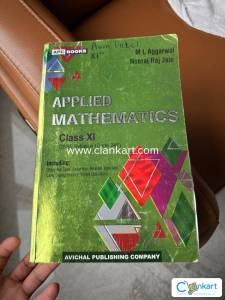 ML Aggarwal Applied Mathematics for Class XI