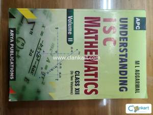 ML Aggarwal I.S.C. Mathematics Class- XII Vol 2
