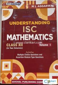 ML Aggarwal ISC Mathematics part 1&2 for Class 12