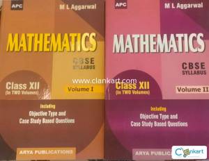 ML Aggarwal Mathematics for Class 12 Volume 1&2