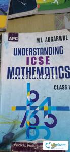 ML Aggarwal Umderstanding Maths ICSE Class 9th In Good Condition.