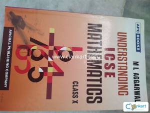 ML Aggarwal Understanding ICSE Mathematics for Class 10