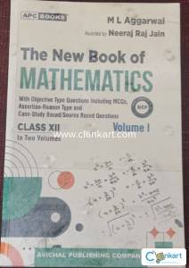 ML Aggarwal  Class 12 maths volume 1