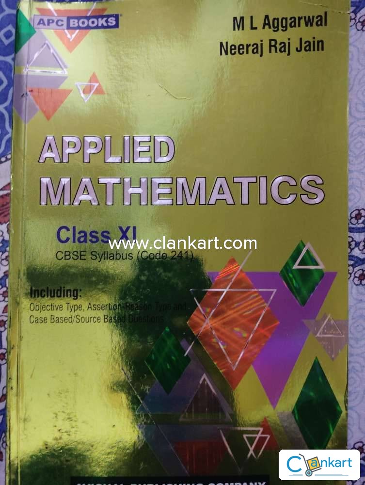 Buy applied mathematics class xi book in excellent condition at