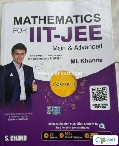 ML KHANNA MATHEMATICS FOR IIT-JEE Manis And Advanced