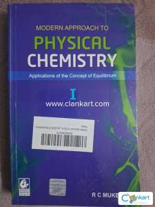 MODERN APPROACH TO PHYSICAL CHEMISTRY