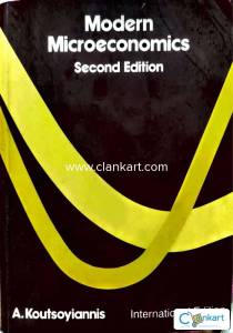 MODERN MICROECONOMICS