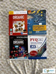MS chouhan organic chem and vk jaiswal physical chem JEE mains and adv