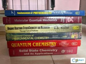 M.Sc Chemistry - Madras University Books
