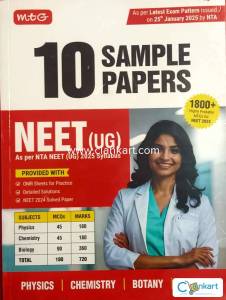 MTG-10 sample papers for NEET UG