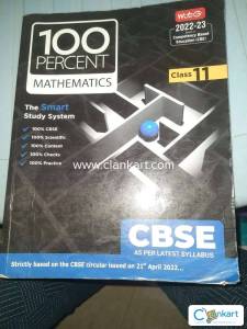 MTG 100 Percent Mathematics Class-11 2024