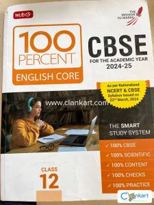 MTG 100 percent English core CBSE class 12