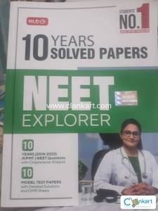 MTG 10 Years solved Papers NEET Explorer