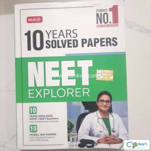 MTG 10 years solved paper NEET EXPLORER