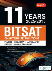 MTG 11 Years BITSAT Chapterwise Solutions Book