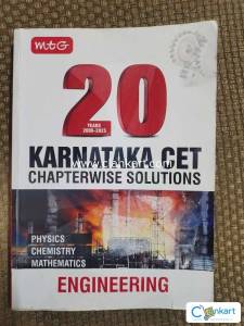 MTG 20 YEARS KARNATAKA CET CHAPTERWISE SOLUTIONS