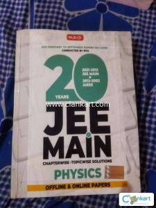 MTG 20 Years JEE MAINS Previous Years Solved Papers Physics