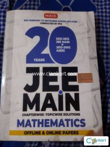 MTG 20 years JEE mains Previous Years Solved Papers