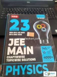 MTG 23 Years JEE MAIN Chapterwise Topicwise (2024-2002)