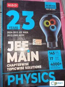 MTG 23 years JEE Main ChapterWise Topicwise solutions PHYSICS