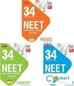 MTG 34 Years NEET Previous Year Solved Question Papers book