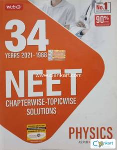 MTG 34 Years NEET Previous Year Solved Question Papers chapterwise