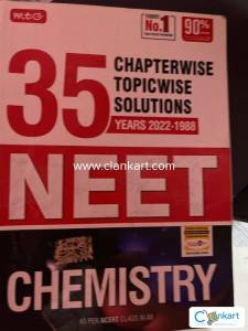 MTG 35 Years NEET Previous Year Solved Question Papers with NEET