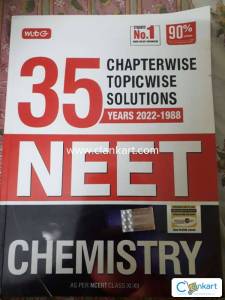 MTG 35 years Chapterwise topicwise solutions NEET chemistry