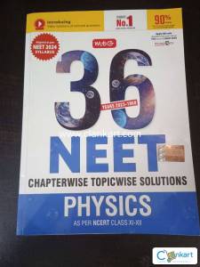 MTG 36 years Neet chapterwise topicwise solutions