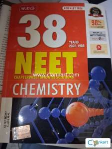 MTG 38 Years NEET Previous Year Solved Question Papers Chemistry PYQs